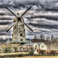 Buy canvas prints of Llancayo Mill Usk 3 by Steve Purnell