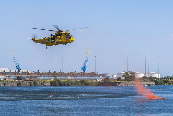 Sea King Rescue Picture Board by Steve Purnell