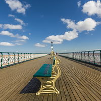 Buy canvas prints of Penarth Pier 8 by Steve Purnell
