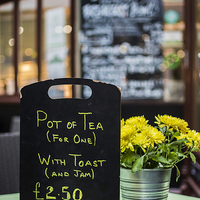 Buy canvas prints of Tea And Toast For One by Steve Purnell