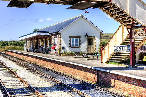 Furnace Sidings Railway Station Picture Board by Steve Purnell