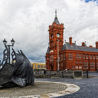 Buy canvas prints of Cardiff Bay by Steve Purnell