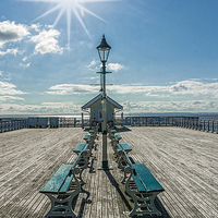 Buy canvas prints of Penarth Pier 1 by Steve Purnell
