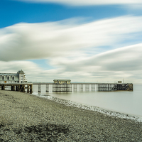 Buy canvas prints of Penarth Pier 9 by Steve Purnell
