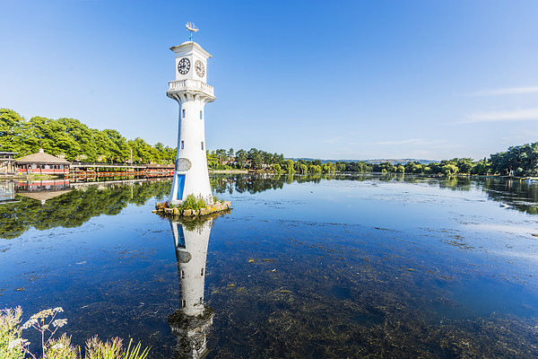 Roath Park Lake 3 Picture Board by Steve Purnell