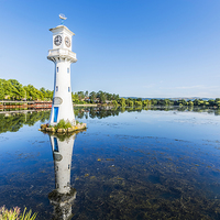 Buy canvas prints of Roath Park Lake 3 by Steve Purnell