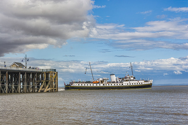 MV Balmoral Departs Picture Board by Steve Purnell