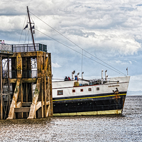 Buy canvas prints of Moored by Steve Purnell