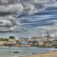 Buy canvas prints of Tenby Harbour by Steve Purnell