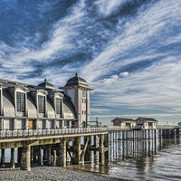 Buy canvas prints of Penarth Pier by Steve Purnell