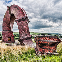 Buy canvas prints of The Twisted Chimney by Steve Purnell