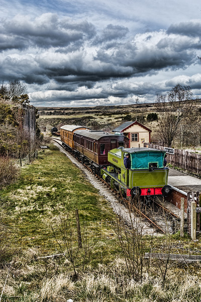 Rosyth No 1 At Big Pit Halt 2 Picture Board by Steve Purnell