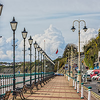 Buy canvas prints of The Promenade Penarth by Steve Purnell
