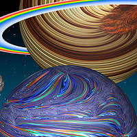 Buy canvas prints of The Saturn Phenomenon by Steve Purnell
