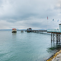 Buy canvas prints of Mumbles Pier 1 by Steve Purnell
