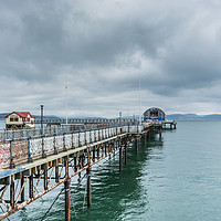 Buy canvas prints of Mumbles Pier 3 by Steve Purnell