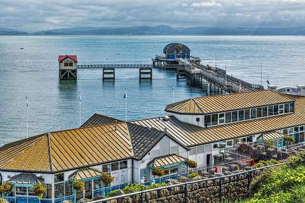Mumbles Pier 4 Picture Board by Steve Purnell