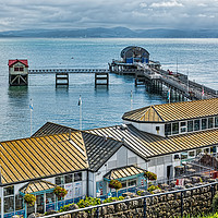 Buy canvas prints of Mumbles Pier 4 by Steve Purnell