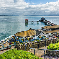 Buy canvas prints of Mumbles Pier 5 by Steve Purnell