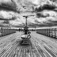 Buy canvas prints of Penarth Pier And MV Balmoral  by Steve Purnell