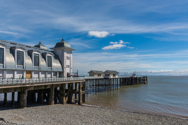 Penarth Pier Glorious Day Picture Board by Steve Purnell