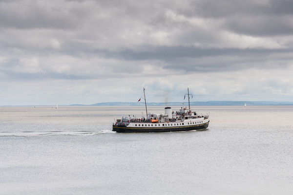 MV Balmoral In The Bristol Channel Picture Board by Steve Purnell
