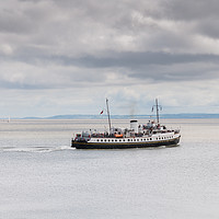 Buy canvas prints of MV Balmoral In The Bristol Channel by Steve Purnell