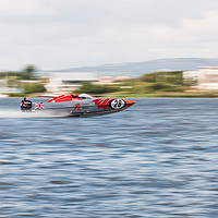 Buy canvas prints of P1 Powerboats Team Wales 2 by Steve Purnell