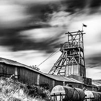 Buy canvas prints of Thirty Seconds At Big Pit Mono by Steve Purnell