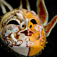 Buy canvas prints of Venetian Mask 1 by Steve Purnell