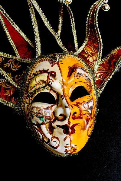 Venetian Mask 2 Picture Board by Steve Purnell