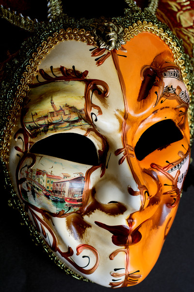 Venetian Mask 3 Picture Board by Steve Purnell