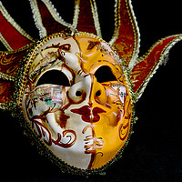 Buy canvas prints of Venetian Mask 4 by Steve Purnell
