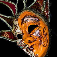Buy canvas prints of Venetian Mask 5 by Steve Purnell