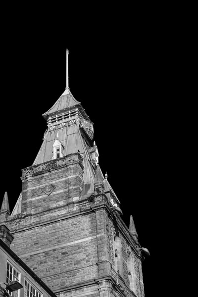 Newport Market Tower Mono Picture Board by Steve Purnell