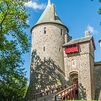 Buy canvas prints of Castell Coch by Steve Purnell
