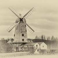 Buy canvas prints of Llancayo Mill Usk by Steve Purnell