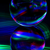 Buy canvas prints of The Light Painter 15 by Steve Purnell