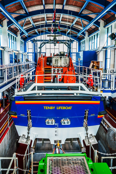 Tenby Lifeboat 1 Picture Board by Steve Purnell