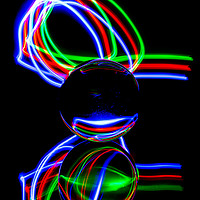 Buy canvas prints of The Light Painter 21 by Steve Purnell