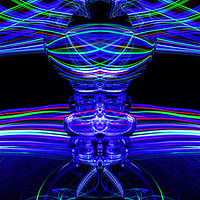 Buy canvas prints of The Light Painter 62 by Steve Purnell