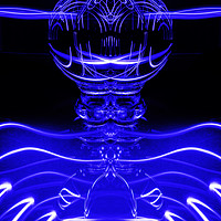 Buy canvas prints of The Light Painter 71 by Steve Purnell