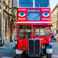 Buy canvas prints of The Bus To Putney by Steve Purnell