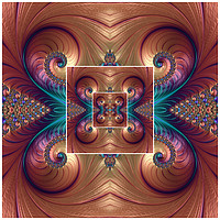 Buy canvas prints of Infinite Spirals  by Steve Purnell