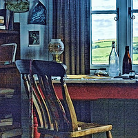 Buy canvas prints of Dylan Thomas Writing Shed 1 by Steve Purnell