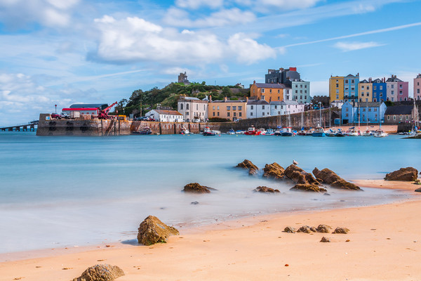Tenby Harbour Long Exposure 2 Picture Board by Steve Purnell