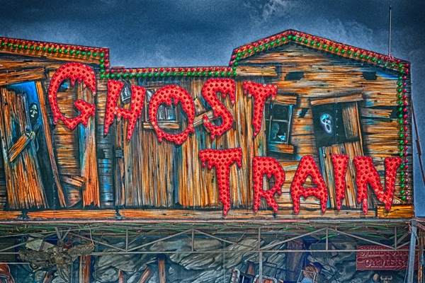 The Ghost Train Picture Board by Steve Purnell