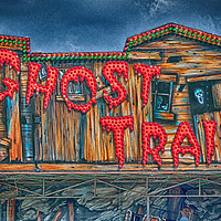 Buy canvas prints of The Ghost Train by Steve Purnell