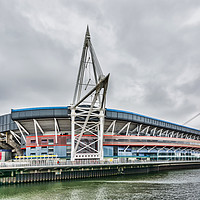 Buy canvas prints of Principality Stadium North View by Steve Purnell