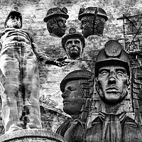 Buy canvas prints of Celebrate The Miners by Steve Purnell